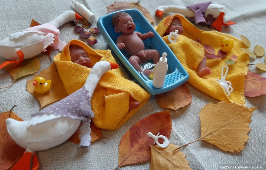 Осенние малыши — Домашние фото авторских кукол: личные коллекции