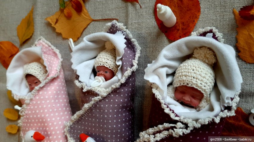 Осенние малыши — Домашние фото авторских кукол: личные коллекции