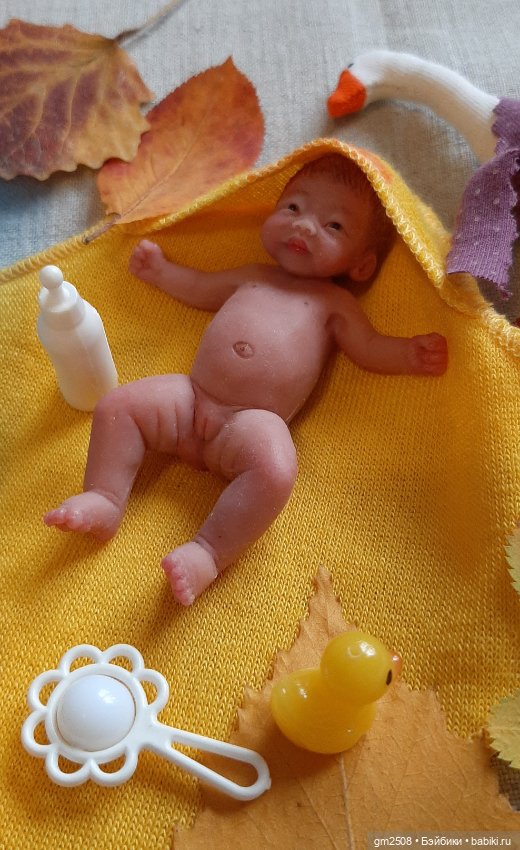 Осенние малыши — Домашние фото авторских кукол: личные коллекции