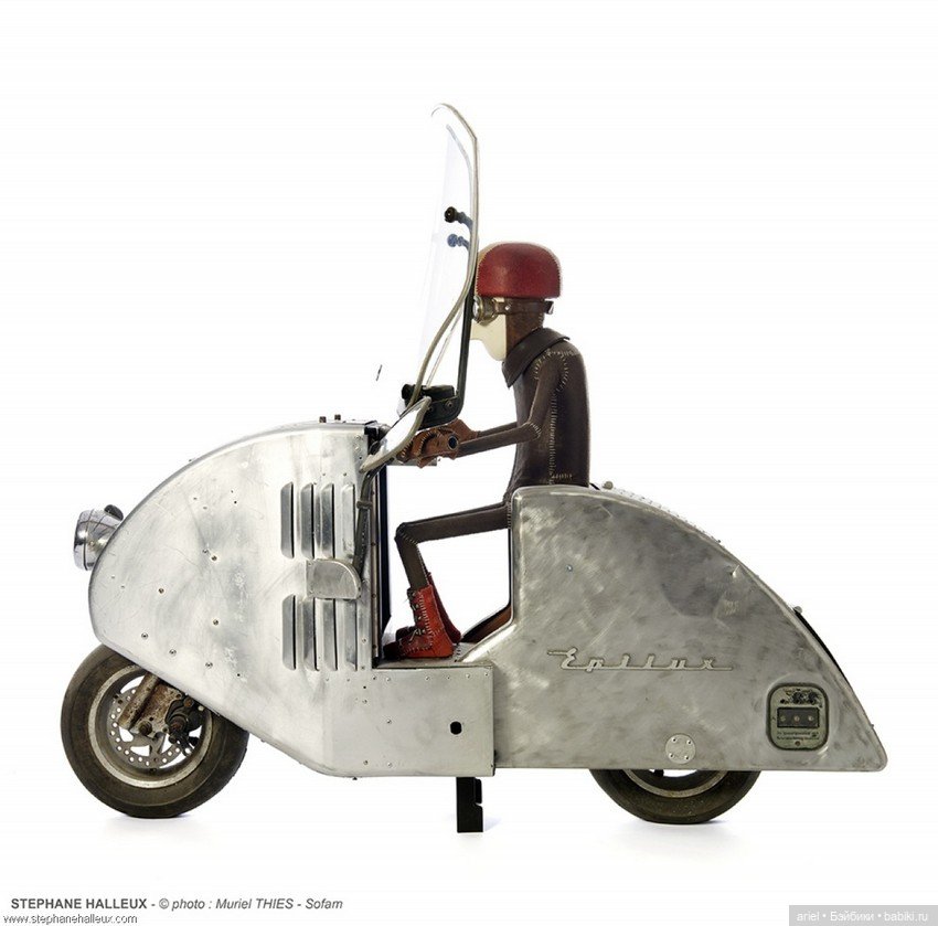 Креативные скульптуры в стиле стимпанк от Стефана Халеукса (Stephane Halleux)