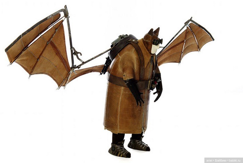 Креативные скульптуры в стиле стимпанк от Стефана Халеукса (Stephane Halleux) (фото 2)