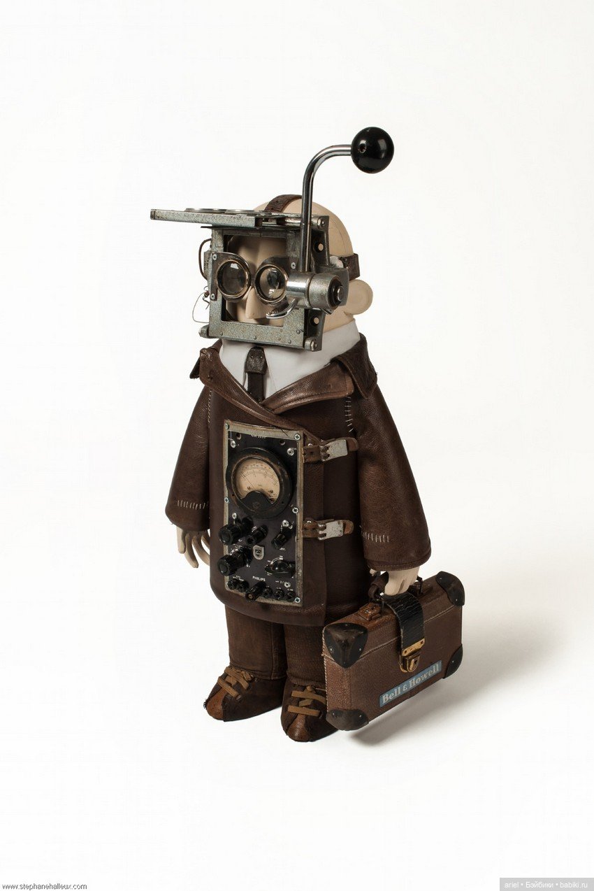 Креативные скульптуры в стиле стимпанк от Стефана Халеукса (Stephane Halleux)