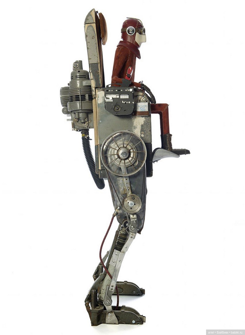 Креативные скульптуры в стиле стимпанк от Стефана Халеукса (Stephane Halleux) (фото 9)