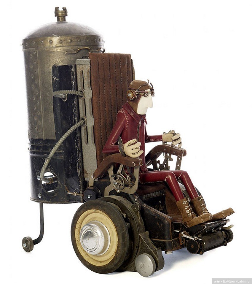 Креативные скульптуры в стиле стимпанк от Стефана Халеукса (Stephane Halleux) (фото 3)