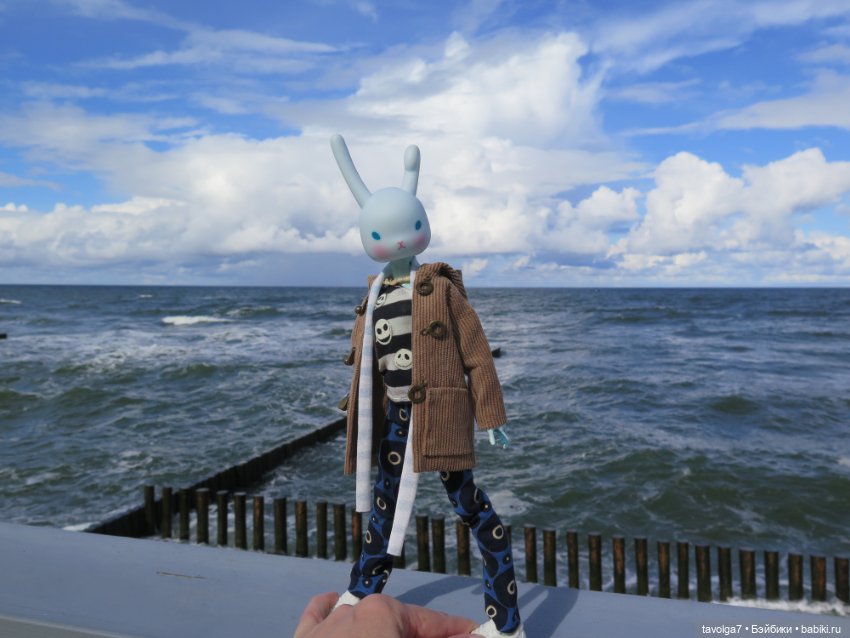 Первое утро поездки на Балтике