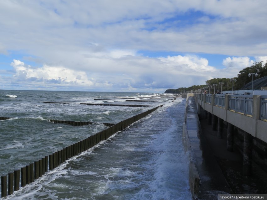 Первое утро поездки на Балтике