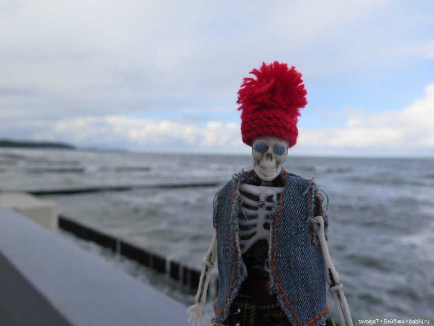 Первое утро поездки на Балтике