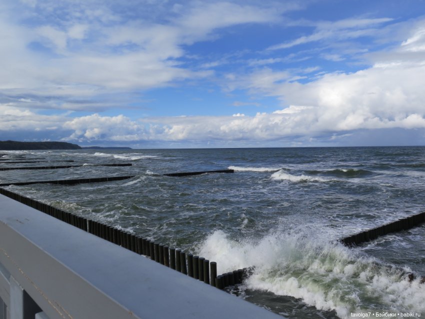Первое утро поездки на Балтике