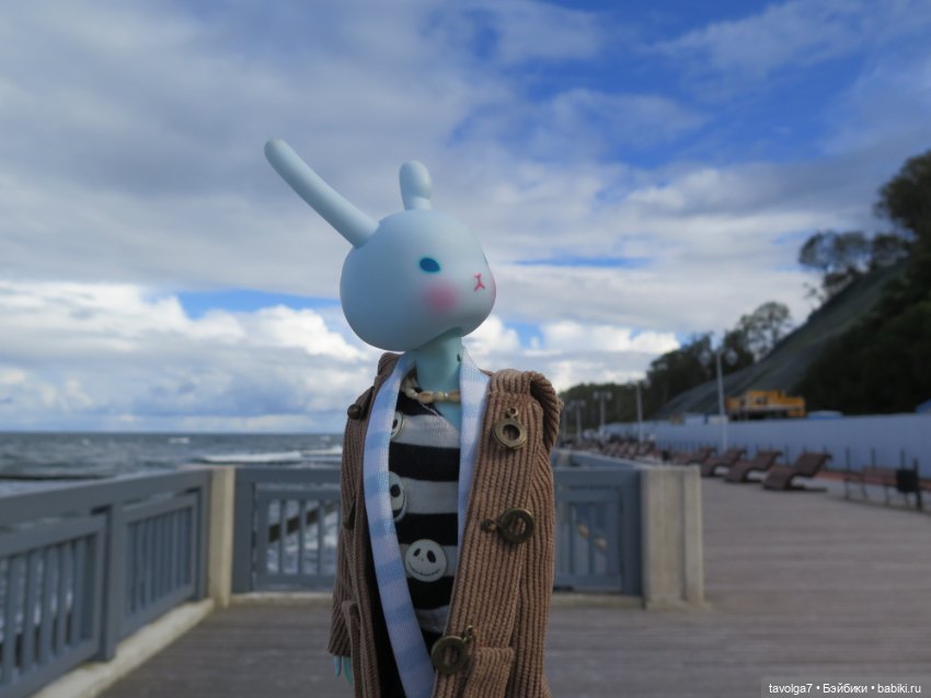 Первое утро поездки на Балтике