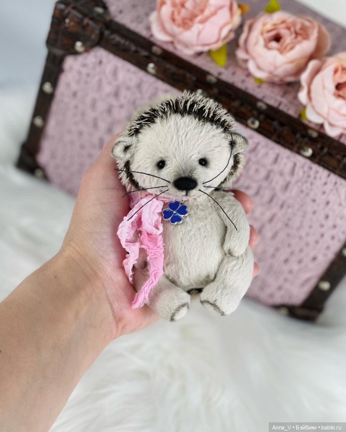 Тедди ёжик Криспи 🦔 — Авторские мишки Тедди и друзья: фото (фото 2)