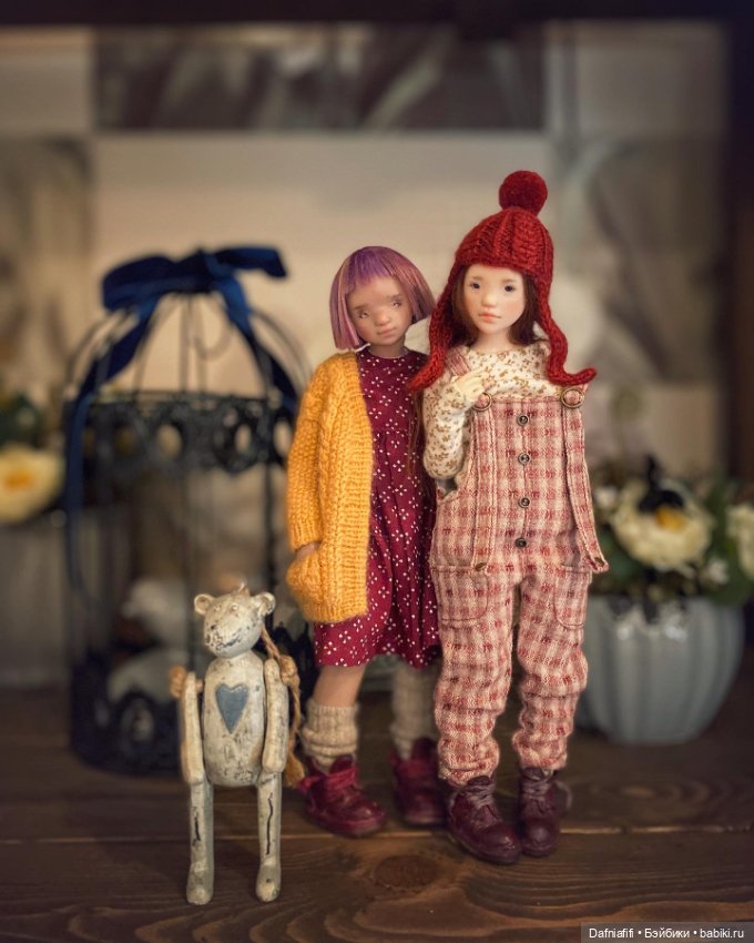 Аглая и Кукки — Домашние фото авторских кукол: личные коллекции