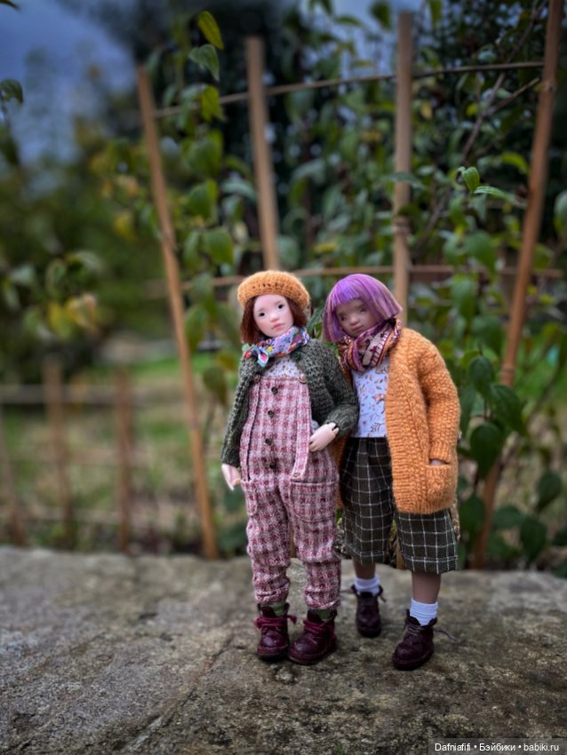 Аглая и Кукки — Домашние фото авторских кукол: личные коллекции