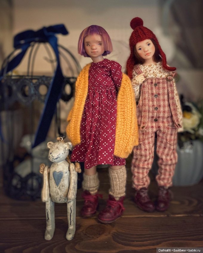 Аглая и Кукки — Домашние фото авторских кукол: личные коллекции