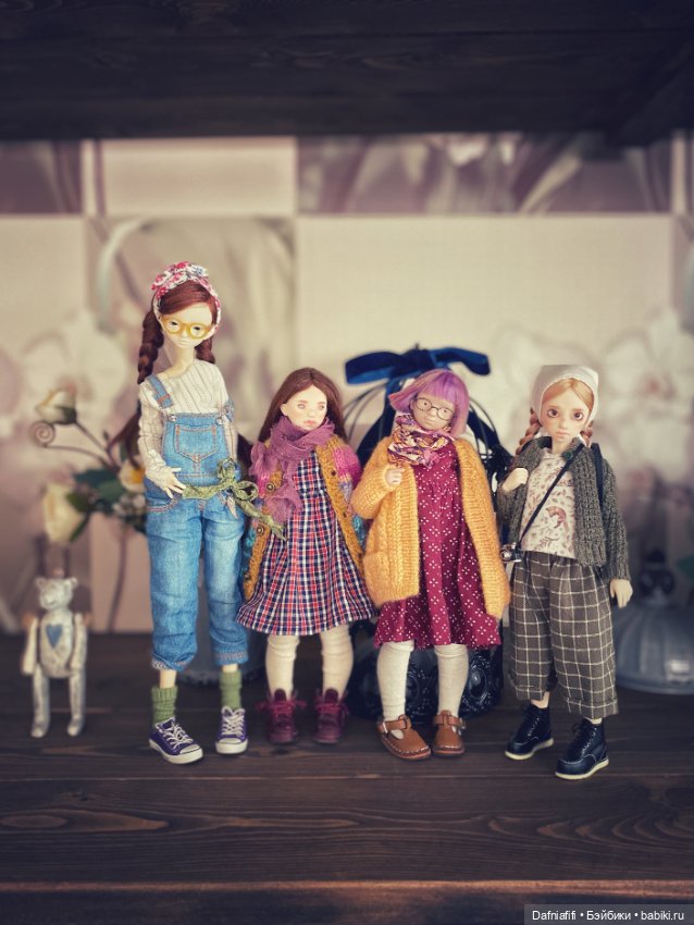 Аглая и Кукки — Домашние фото авторских кукол: личные коллекции