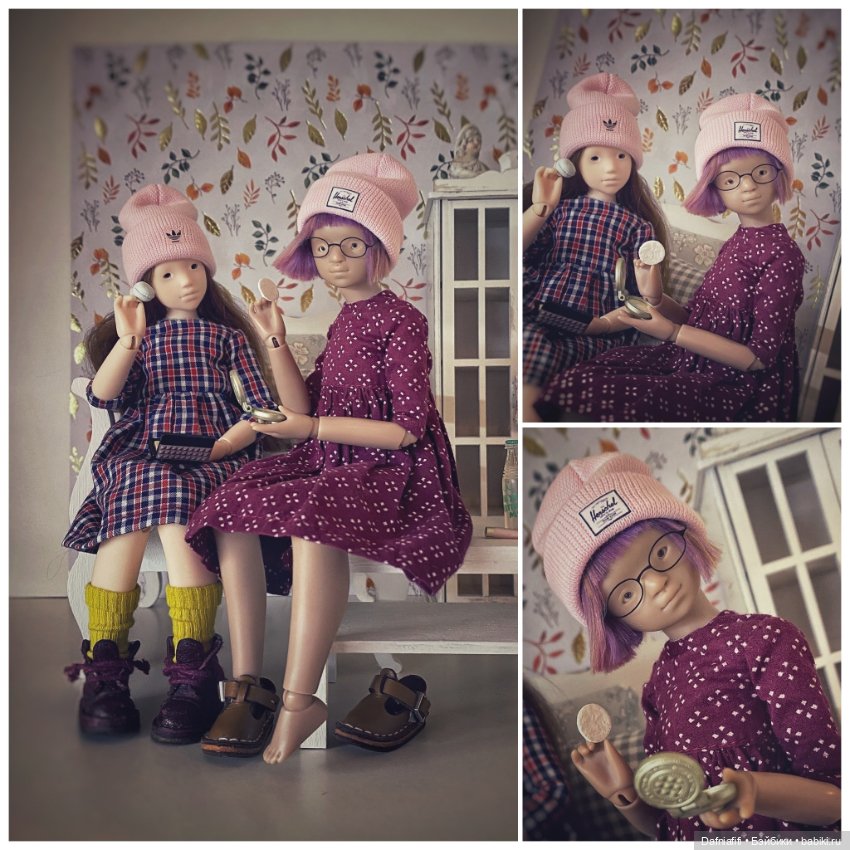 Аглая и Кукки — Домашние фото авторских кукол: личные коллекции