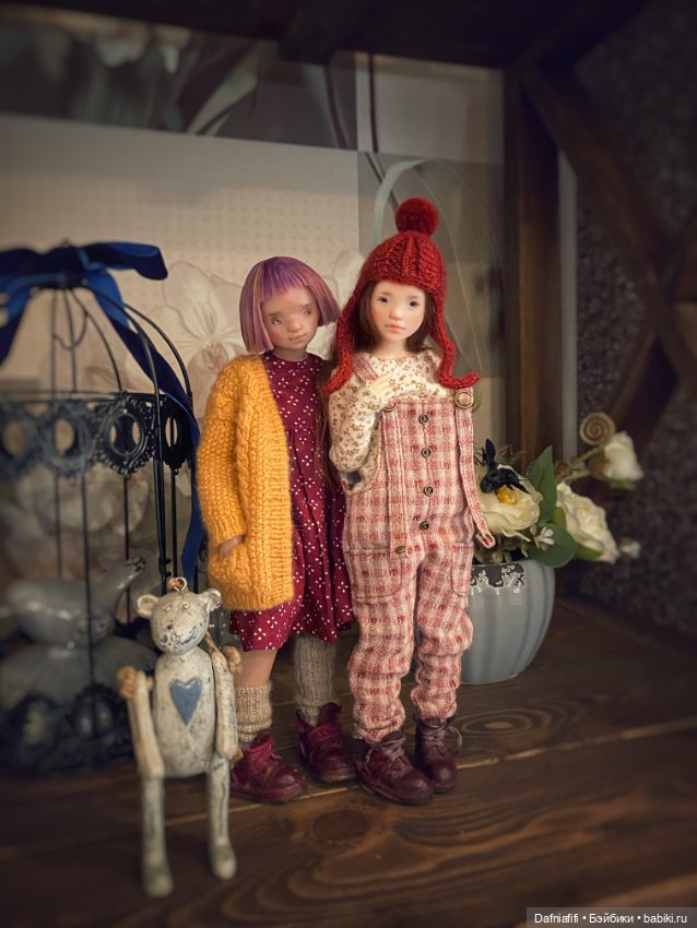 Аглая и Кукки — Домашние фото авторских кукол: личные коллекции