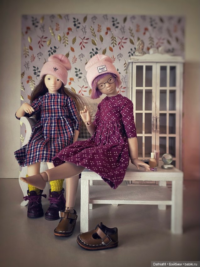 Аглая и Кукки — Домашние фото авторских кукол: личные коллекции