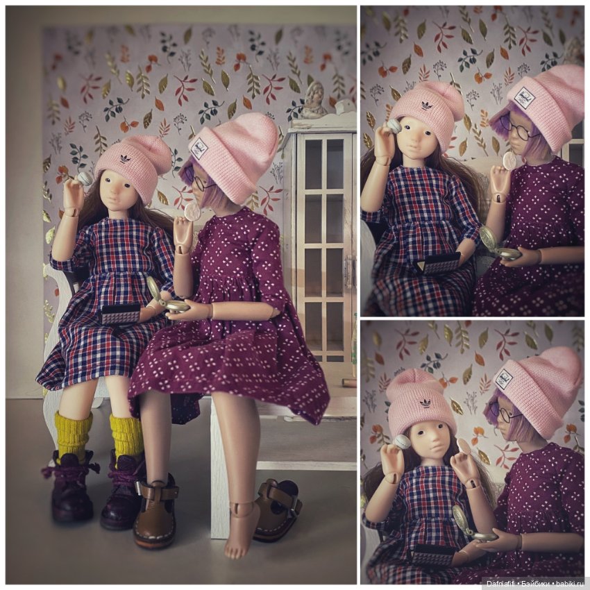 Аглая и Кукки — Домашние фото авторских кукол: личные коллекции