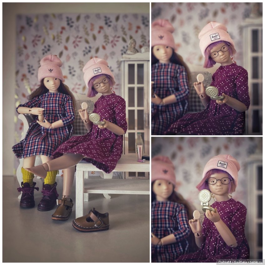 Аглая и Кукки — Домашние фото авторских кукол: личные коллекции