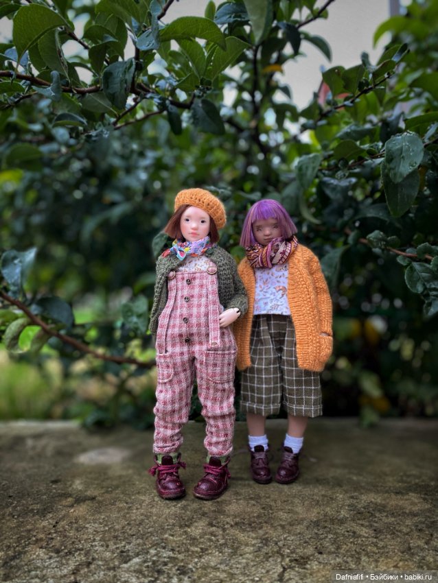 Аглая и Кукки — Домашние фото авторских кукол: личные коллекции
