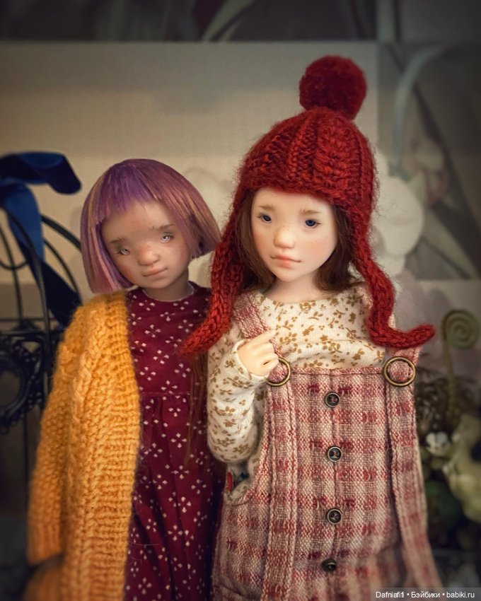 Аглая и Кукки — Домашние фото авторских кукол: личные коллекции