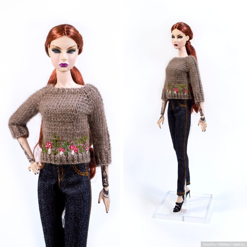 Мини-коллекция джемперов "Луга и леса"