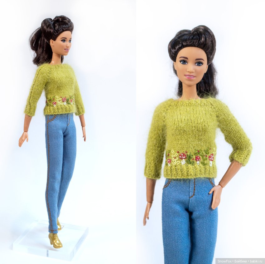 Мини-коллекция джемперов "Луга и леса"