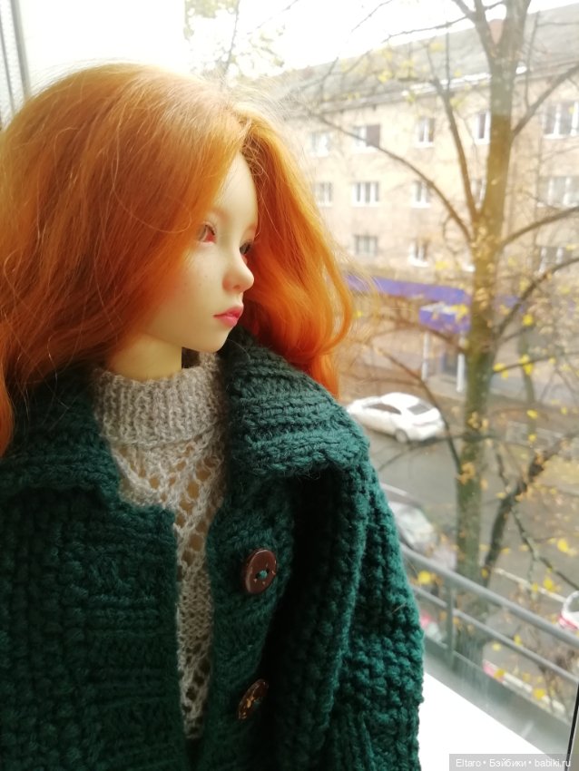 Пресловутый изумрудный кардиган. Или осень в доме продолжается (фото 5)