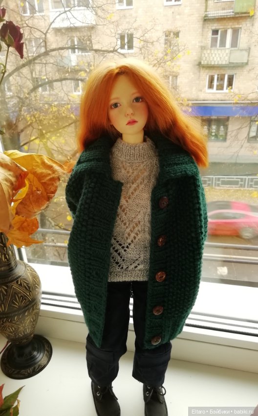 Пресловутый изумрудный кардиган. Или осень в доме продолжается (фото 2)