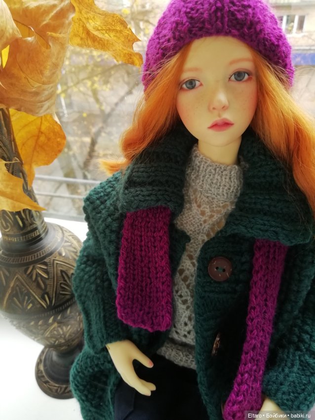 Пресловутый изумрудный кардиган. Или осень в доме продолжается (фото 10)