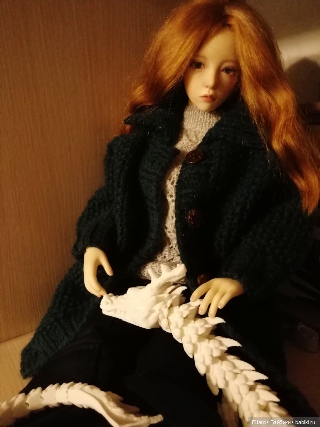 Пресловутый изумрудный кардиган. Или осень в доме продолжается