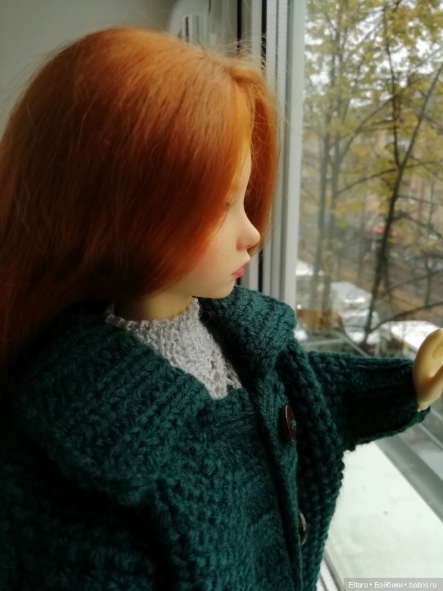 Пресловутый изумрудный кардиган. Или осень в доме продолжается (фото 6)