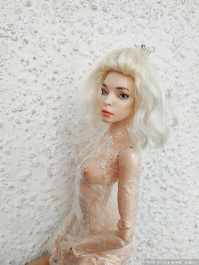 Как за пару секунд меняется внешность. Парики для бжд кукол (фото 2)