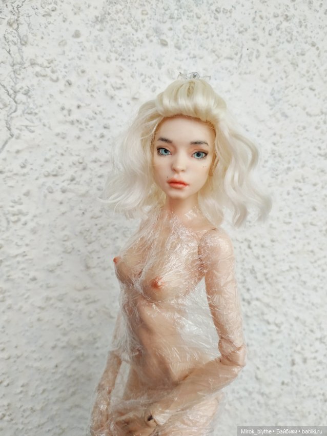 Как за пару секунд меняется внешность. Парики для бжд кукол (фото 3)