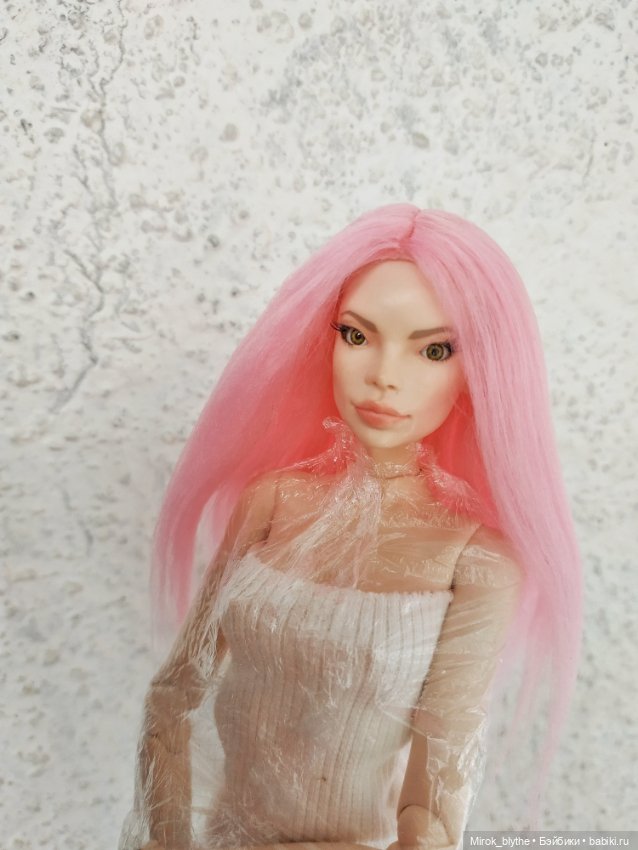 Как за пару секунд меняется внешность. Парики для бжд кукол (фото 5)