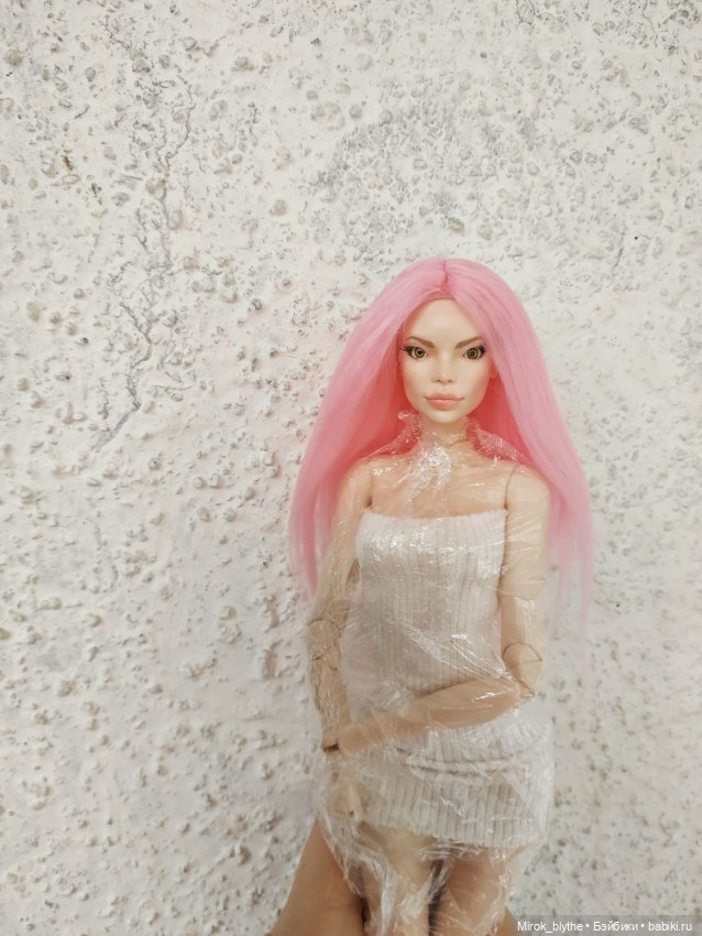 Как за пару секунд меняется внешность. Парики для бжд кукол (фото 4)