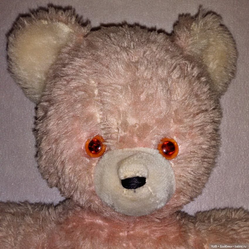 ...Розовый мишка — Игрушки СССР и советского детства: резиновые (фото 3)