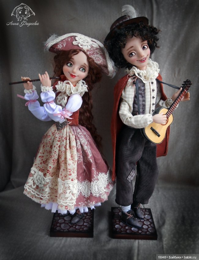 Авторские куклы Анны Фадеевой