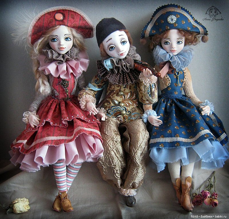 Авторские куклы Анны Фадеевой