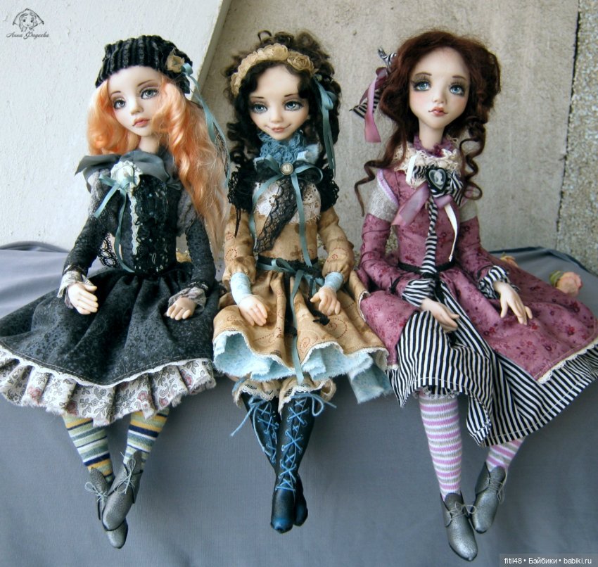 Авторские куклы Анны Фадеевой
