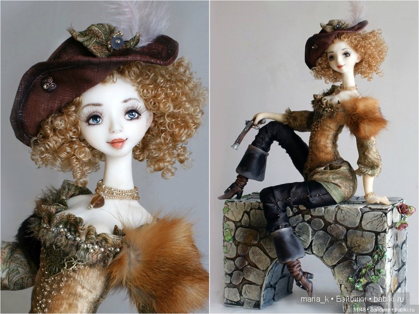 Авторские куклы Анны Фадеевой
