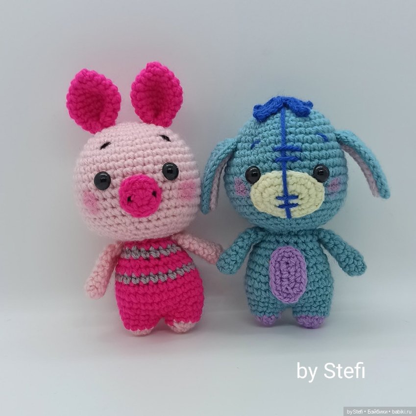 Пятачок с товарищами — Вязаные игрушки и амигуруми: крючком (фото 2)