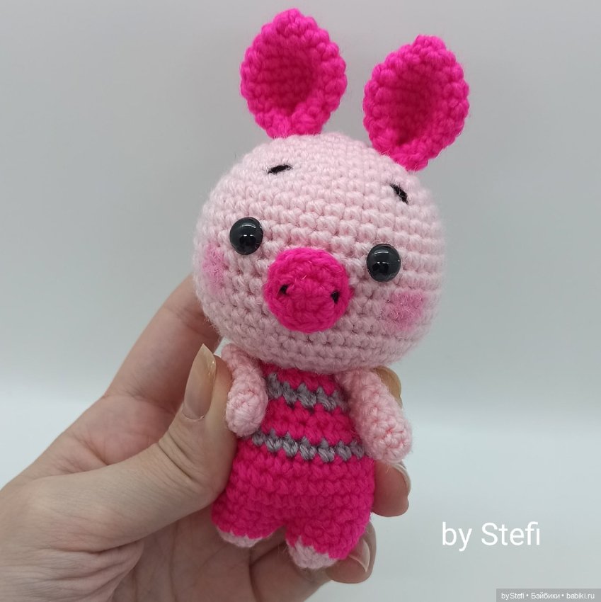 Пятачок с товарищами — Вязаные игрушки и амигуруми: крючком (фото 4)