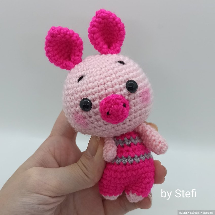 Пятачок с товарищами — Вязаные игрушки и амигуруми: крючком (фото 5)