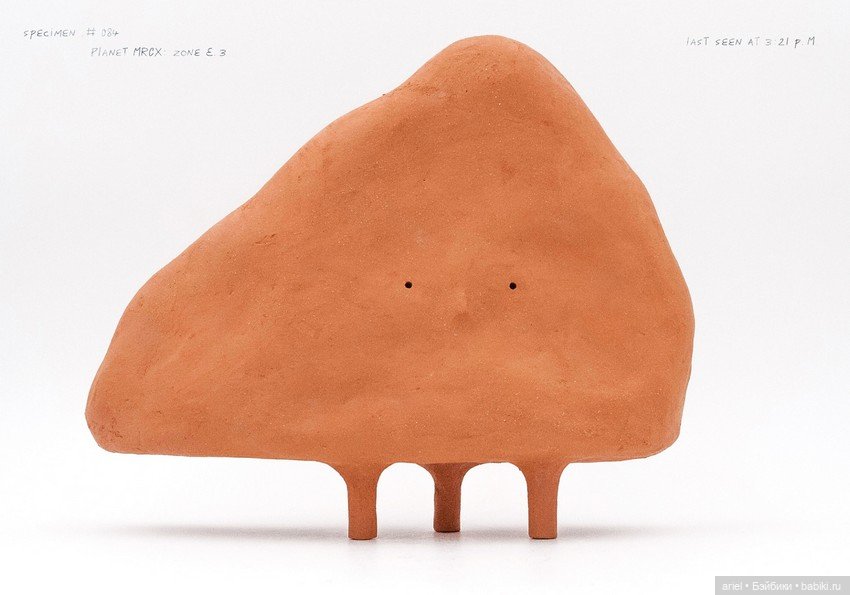 Умилительные керамические пришельцы от Месье Кайу (Monsieur Cailloux) (фото 3)