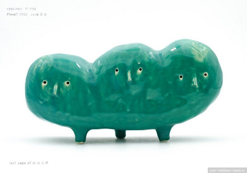 Умилительные керамические пришельцы от Месье Кайу (Monsieur Cailloux) (фото 8)