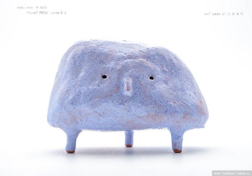 Умилительные керамические пришельцы от Месье Кайу (Monsieur Cailloux) (фото 4)