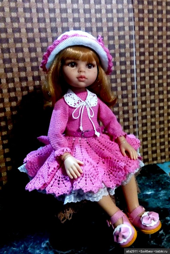 Девочки любят розовое — Одежда и обувь для кукол своими руками: фото (фото 10)