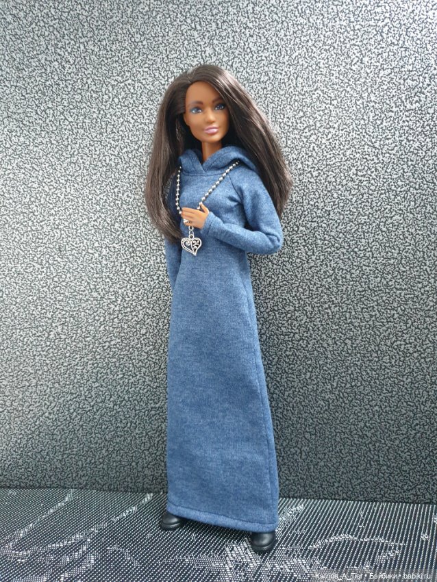 Наташа. Платье — Одежда и обувь для кукол своими руками: фото (фото 4)