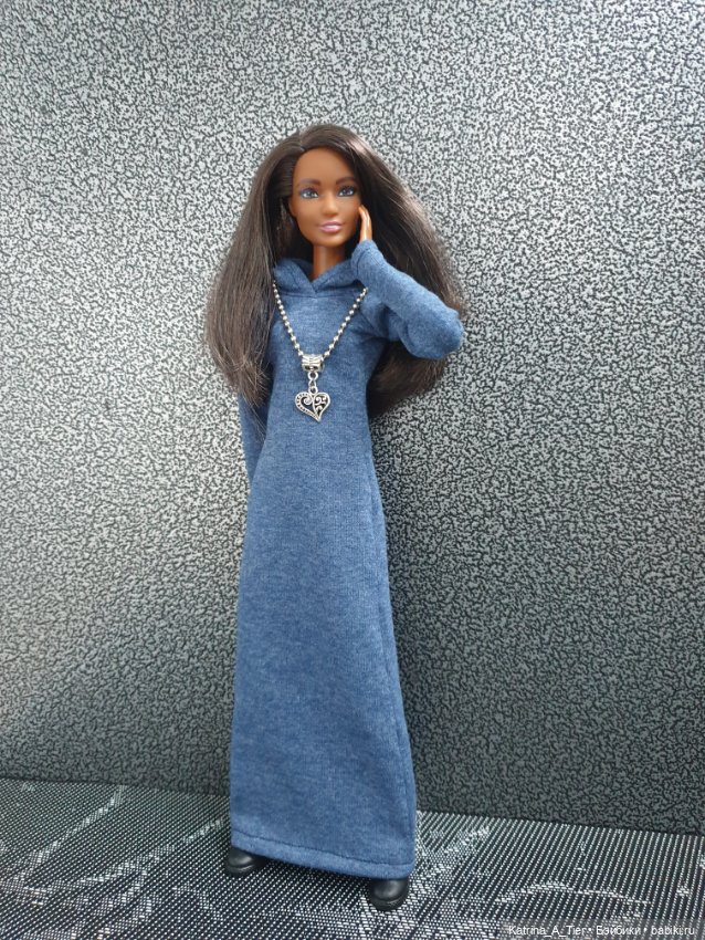 Наташа. Платье — Одежда и обувь для кукол своими руками: фото (фото 3)